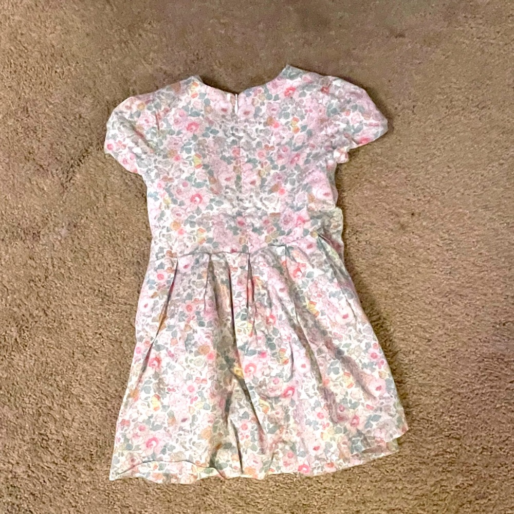 Jacadi kids floral dress size 5A